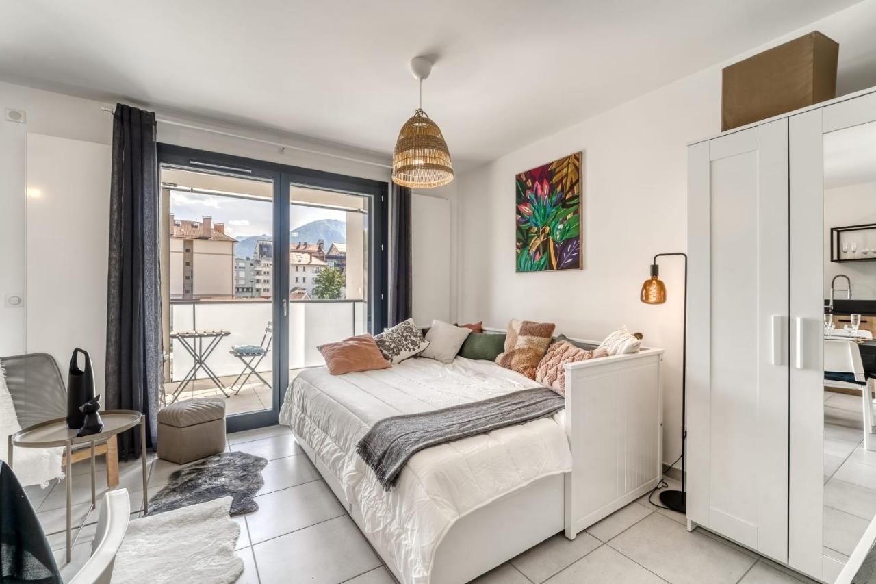 Emergence - Beautiful Studio For 2 People Balcony And Garage Annecy Exteriér fotografie